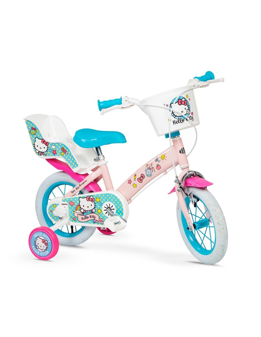Bicicleta Hello Kitty de Castronegro para ni&ntilde;os de 6 a 9 a&ntilde;os